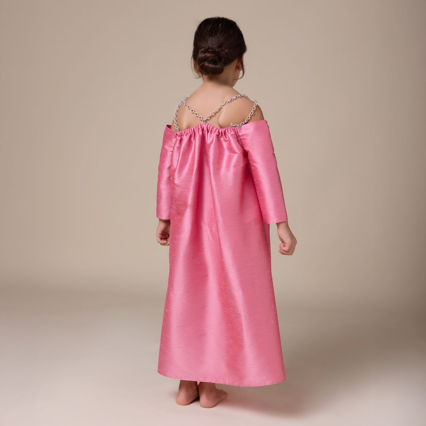 Pink Chain Kaftan