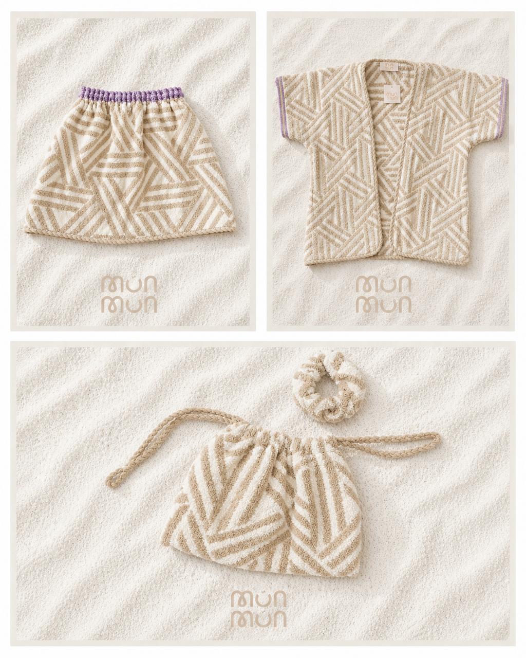 Terry set (BEIGE)