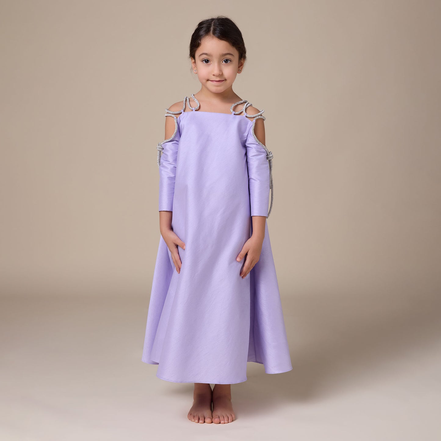 Purple kaftan