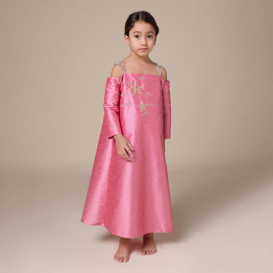 Pink Chain Kaftan