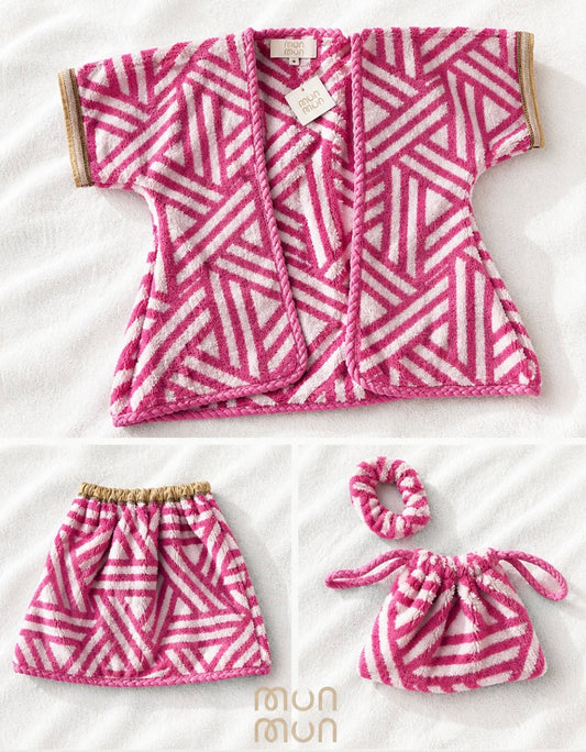 Terry set (PINK)