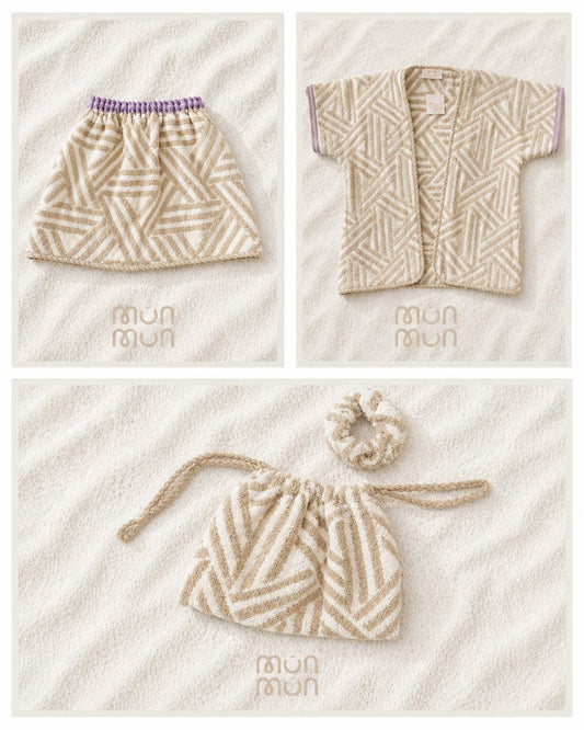 Terry set (BEIGE)