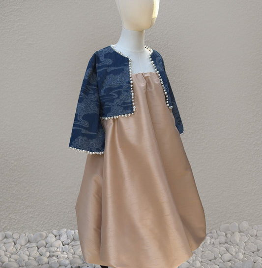 Two-Piece Pearl Kaftan